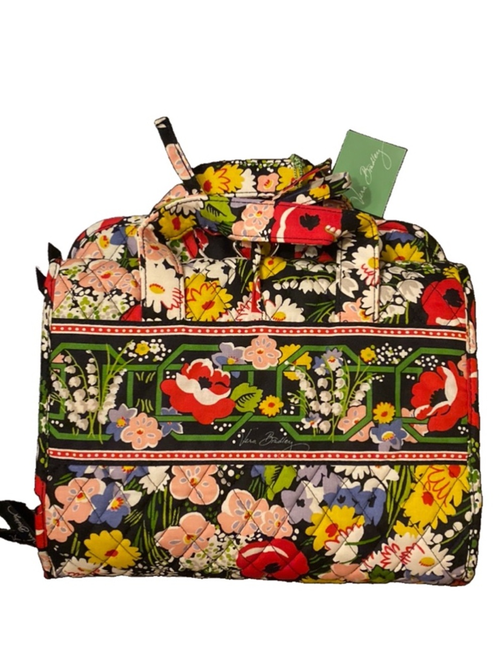 Vera Bradley Hanging Travel Organizer "Poppy Fields"